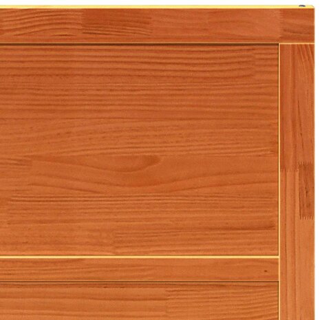 Schuifdeur Wasbruin 100 x 2,5 x 208 cm Massief grenenhout 7
