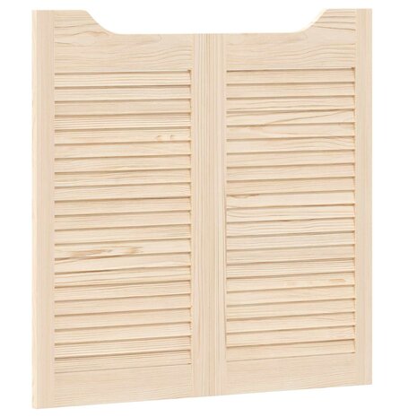 Schuifdeuren Naturel 80 x 40 cm Massief grenenhout 4