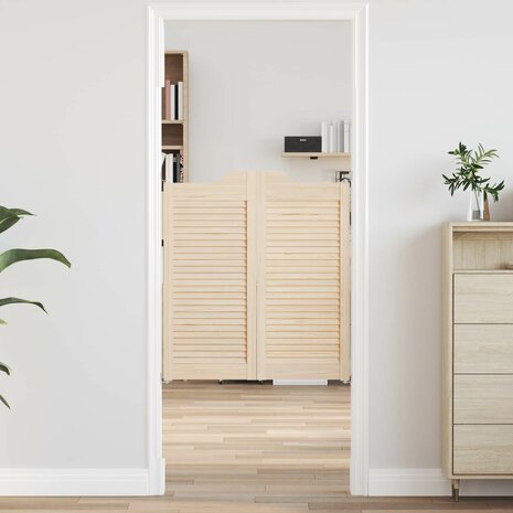 Schuifdeuren Naturel 90 x 40 cm Massief grenenhout 1