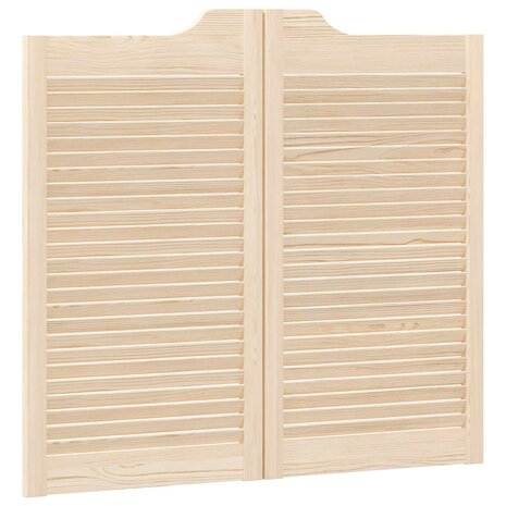 Schuifdeuren 2 pcs Naturel Massief grenenhout 7