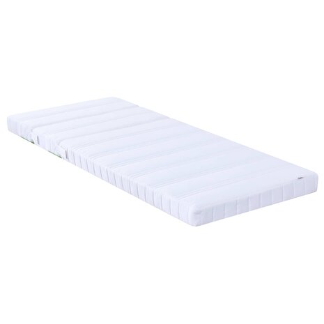 Uittrekbaar Schuimmatras 80 x 200 cm Wit 2