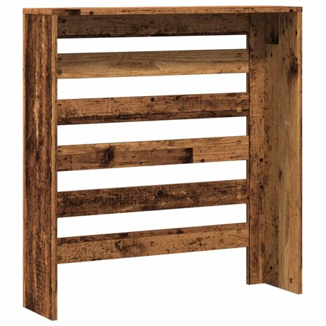 Radiatorombouw 78x20x82 cm bewerkt hout oud hout 4