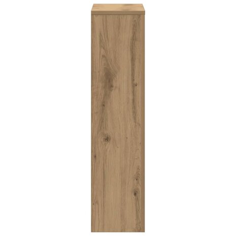 Radiatorombouw 78x20x82 cm bewerkt hout artisanaal eikenkleur 5