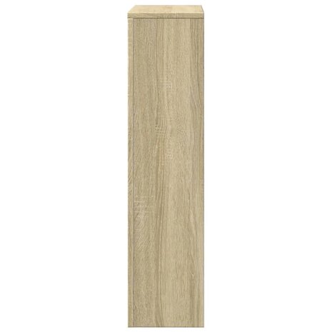 Radiatorombouw 104x20x82 cm bewerkt hout sonoma eikenkleurig 5