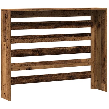 Radiatorombouw 104x20x82 cm bewerkt hout oud hout 4