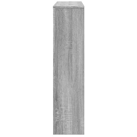 Radiatorombouw 149x20x82 cm bewerkt hout grijs sonoma eiken 5