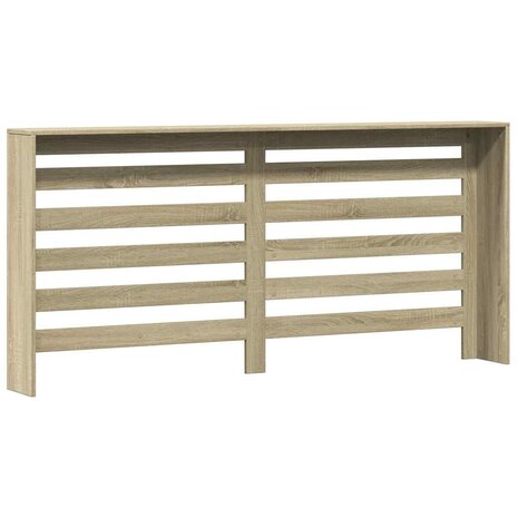 Radiatorombouw 175x20x82 cm bewerkt hout sonoma eikenkleurig 4