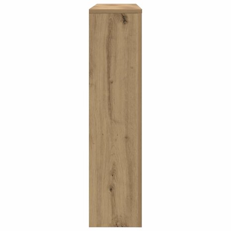 Radiatorombouw 175x20x82 cm bewerkt hout artisanaal eikenkleur 5
