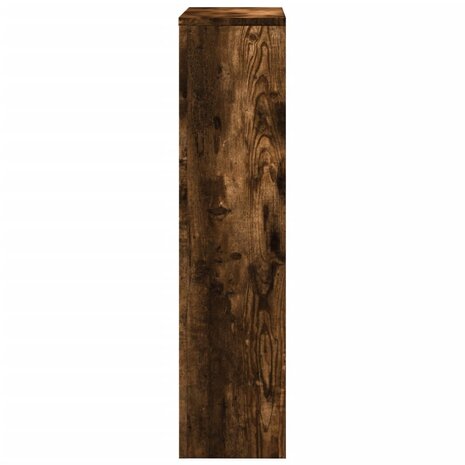 Radiatorombouw 78x20x82 cm bewerkt hout gerookt eikenkleurig 5