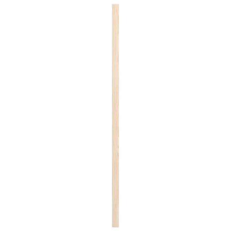 Kastdeur met lamellen 69x29,5 cm massief grenenhout 7