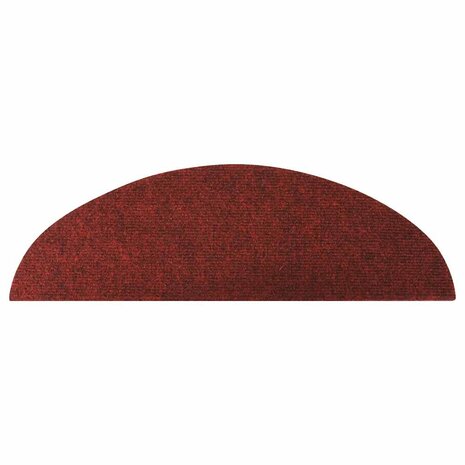 Trapmatten zelfklevend 15 st 56x17x3 cm rood 6