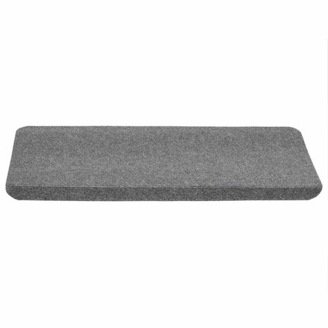 Trapmatten zelfklevend 15 st 65x24,5x3,5 cm grijs 4