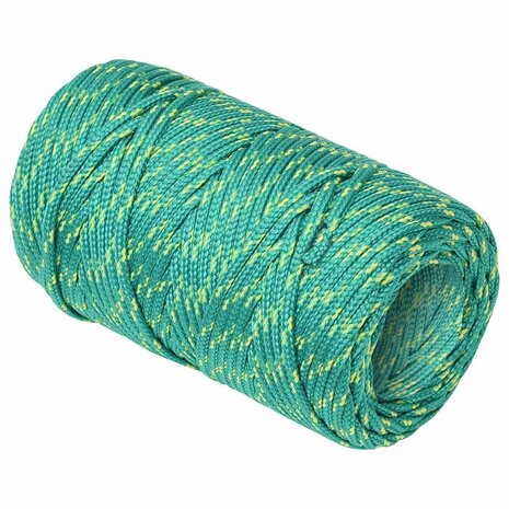 Boottouw 2 mm 50 m polypropyleen groen 3