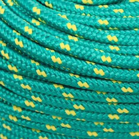 Boottouw 8 mm 50 m polypropyleen groen 4
