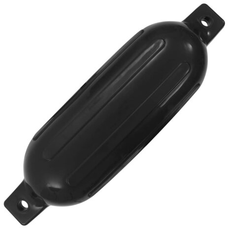 Bootstootkussens 4 st 58,5x16,5 cm PVC zwart 2