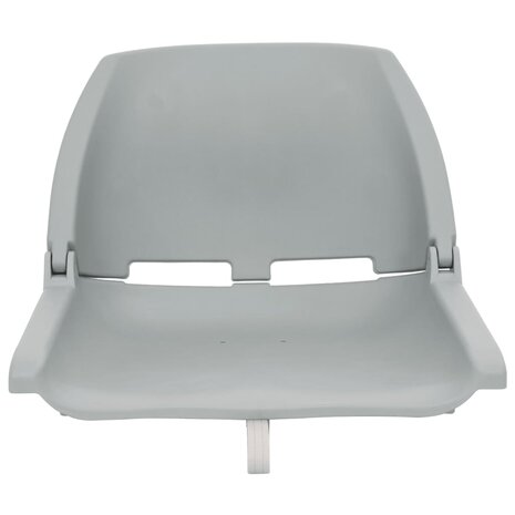 2-delige Bootstoelen set inklapbaar grijs 3
