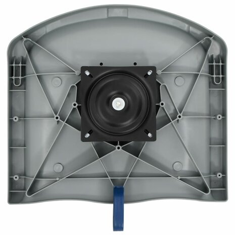 2-delige Bootstoelen set met blauw-witte kussens inklapbaar 9