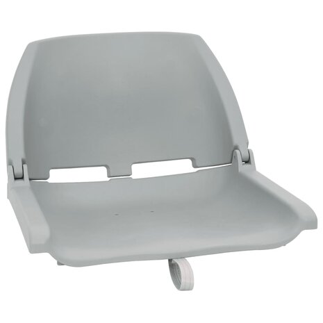 4-delige Bootstoelen set inklapbaar grijs 2