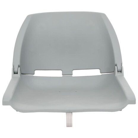 4-delige Bootstoelen set inklapbaar grijs 3