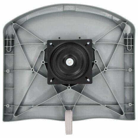 4-delige Bootstoelen set inklapbaar grijs 9