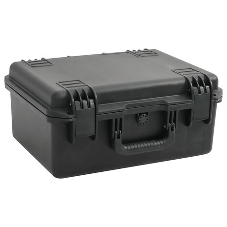 Flightcase draagbaar 49x38x23 cm PP zwart 1