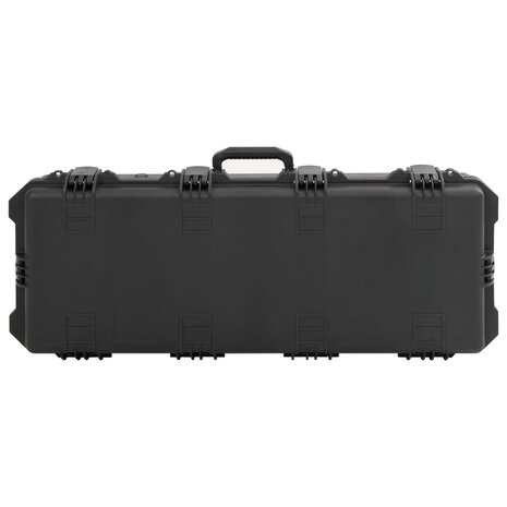 Flightcase draagbaar 100,5x42x17 cm PP zwart 2