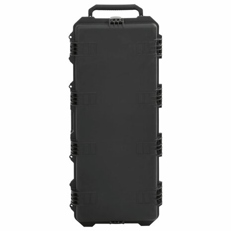 Flightcase draagbaar 100,5x42x17 cm PP zwart 3
