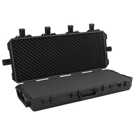 Flightcase draagbaar 100,5x42x17 cm PP zwart 4