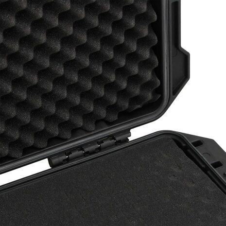Flightcase draagbaar 100,5x42x17 cm PP zwart 7