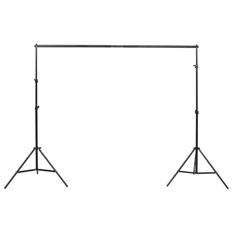 Studioverlichtingsset met achtergronden en softboxen 7