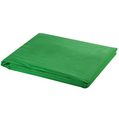 Achtergrond zonder standaard chromakey 500x300 cm katoen groen 1