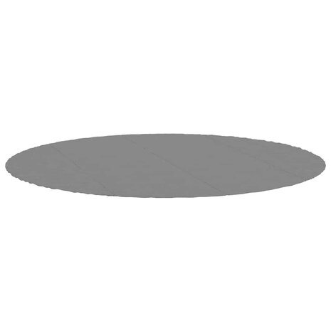 Zwembadgrondzeil &Oslash;458 cm polyester geotextiel lichtgrijs 2