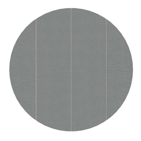 Zwembadgrondzeil &Oslash;458 cm polyester geotextiel lichtgrijs 3