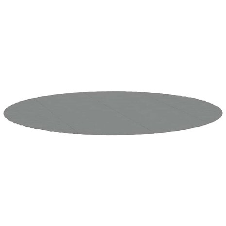 Zwembadgrondzeil &Oslash;458 cm polyester geotextiel lichtgrijs 2