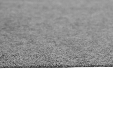 Zwembadgrondzeil 820x420 cm polyester geotextiel lichtgrijs 7