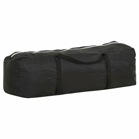 Zwembadtent 590x520x250 cm stof geel 7