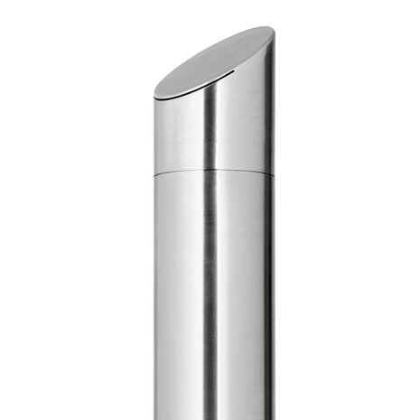 Buitendouche met grijze basis 225 cm roestvrij staal 9