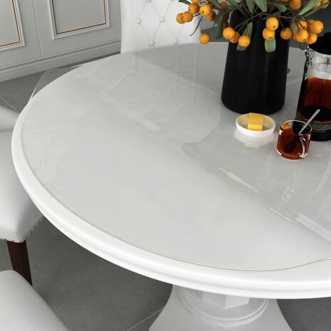 Tafelbeschermer &Oslash; 110 cm 1,6 mm PVC transparant 1