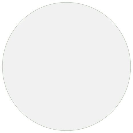 Tafelbeschermer &Oslash; 110 cm 1,6 mm PVC transparant 2
