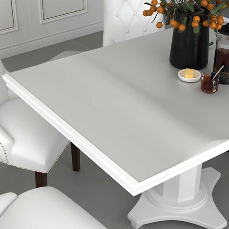 Tafelbeschermer 70x70 cm 1,6 mm PVC mat 2