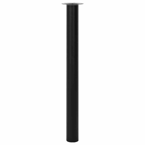 Tafelpoten telescopisch 710-1100 mm zwart 2 st 2