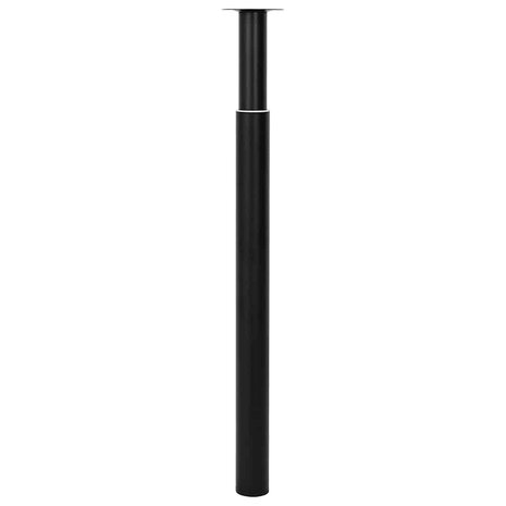 Tafelpoten telescopisch 710-1100 mm zwart 2 st 3