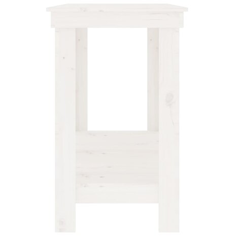 Werkbank 180x50x80 cm massief grenenhout wit 5