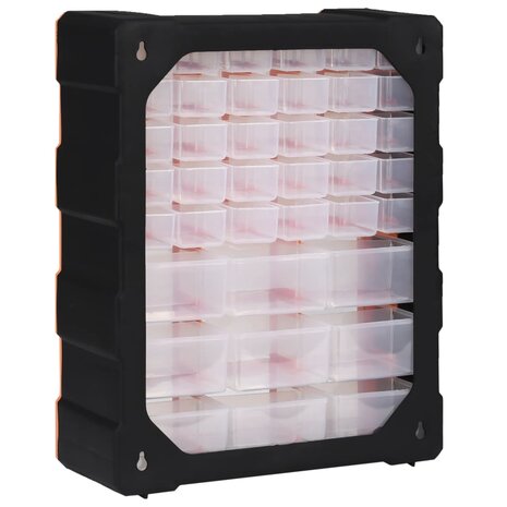 Organiser met 39 lades 38x16x47 cm 4