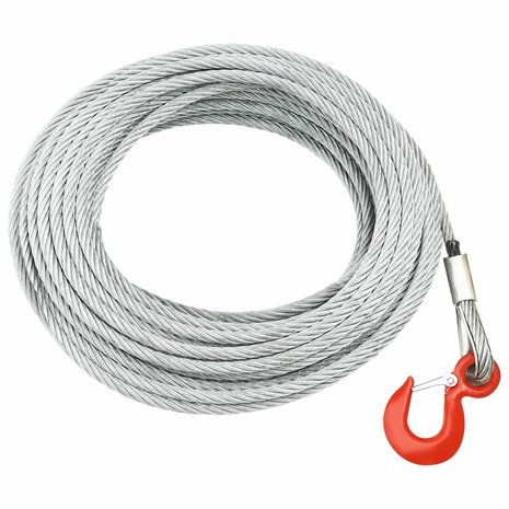 Lier met staalkabel 800 kg 6