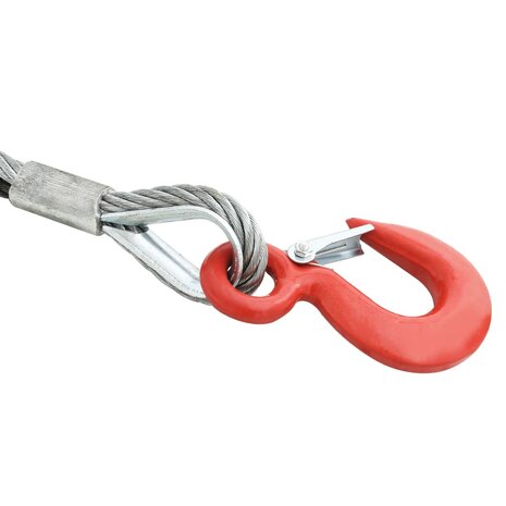 Lier met staalkabel 3200 kg 9