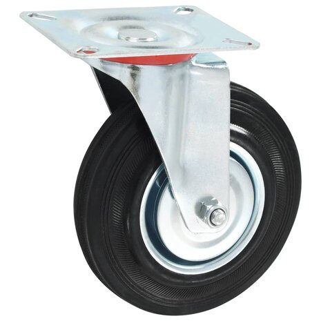 8 st Zwenkwielen 125 mm 5