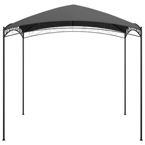 Prieel 180 g/m&sup2; 3x3x2,65 m antraciet 2