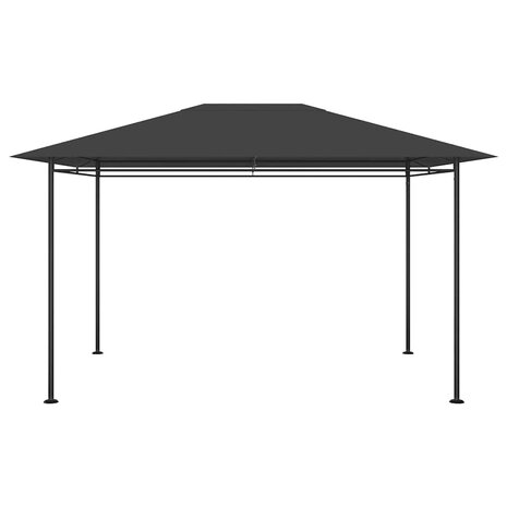 Prieel 180 g/m&sup2; 384x281x270 cm antracietkleurig 2