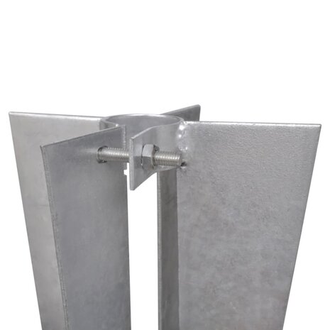 Schuttingpaalpinnen 2 st staal 2